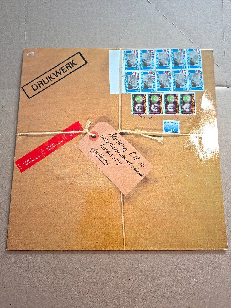 Drukwerk – Drukwerk (1st press), 1980 - 1989, Ophalen of Verzenden, Zo goed als nieuw, Poprock