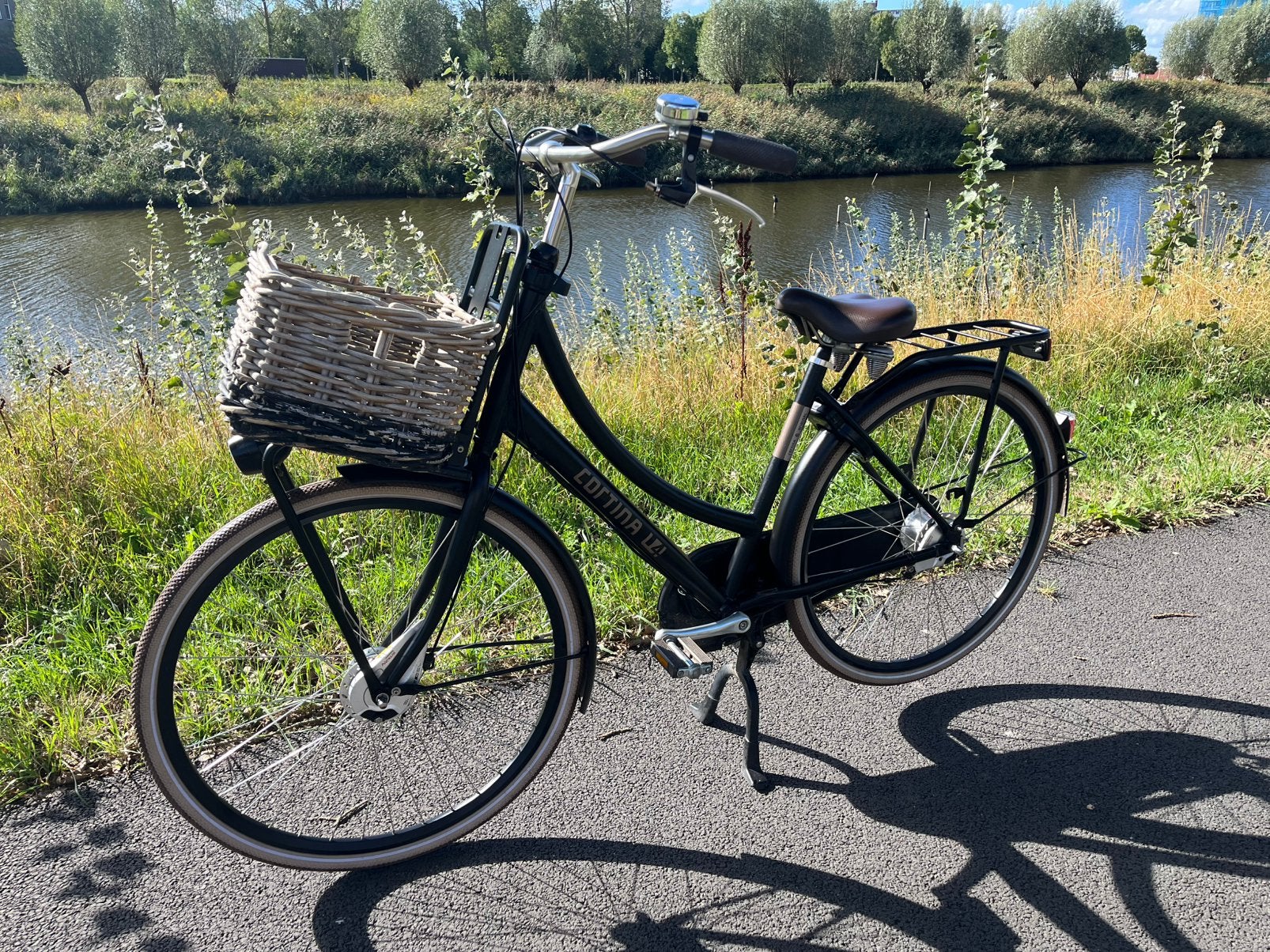 Cortina U4 Dames transportfiets, Maat 50, 7 versnellingen, 50 tot 53 cm, Ophalen of Verzenden, Zo goed als nieuw, Versnellingen