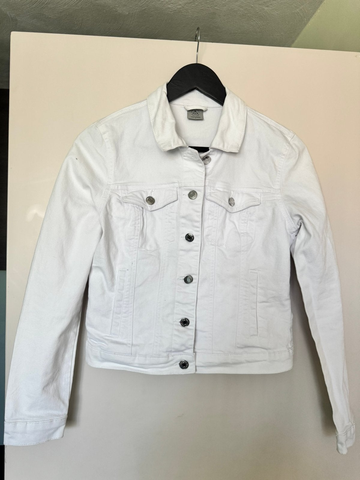 Witte spijkerjas Vero Moda maat S, Ophalen of Verzenden, Gedragen, Maat 34 (XS) of kleiner, Wit