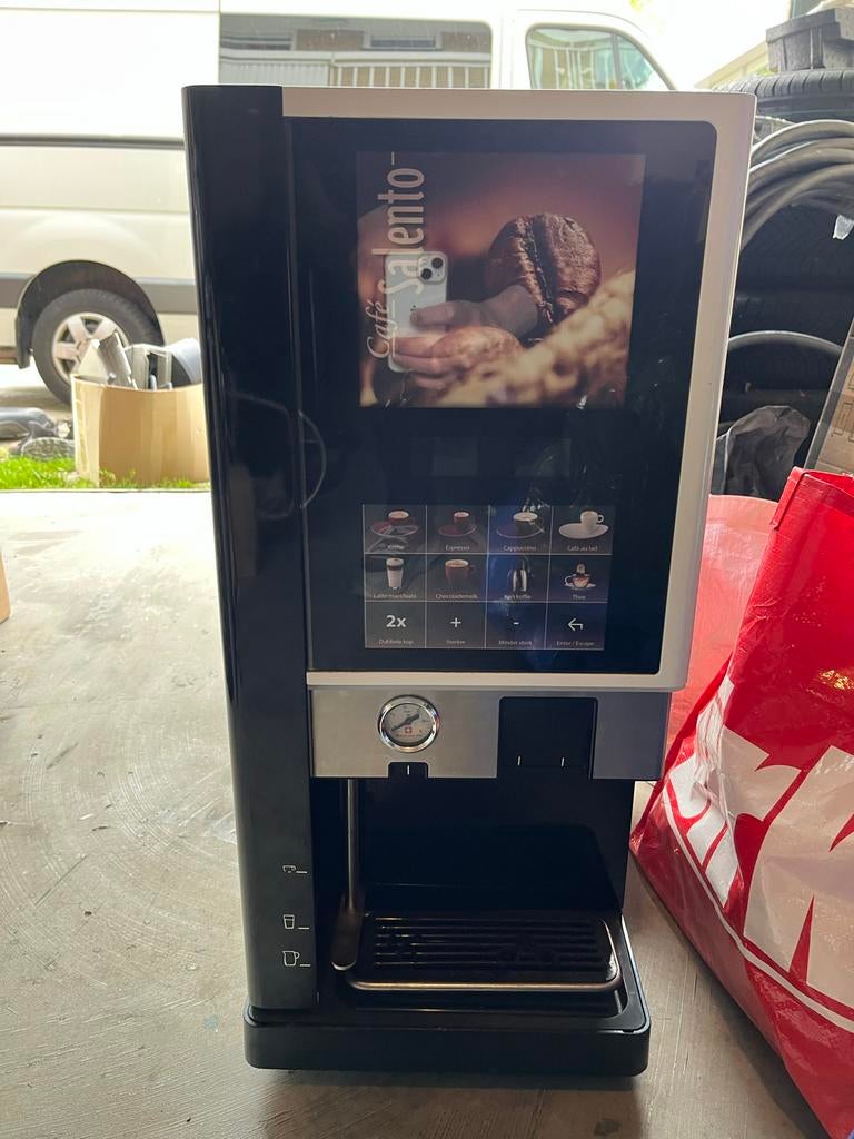 Koffiemachine - Café Salento & Animo, Witgoed en Apparatuur, Gebruikt, 10 kopjes of meer, Koffiemachine, Koffiebonen