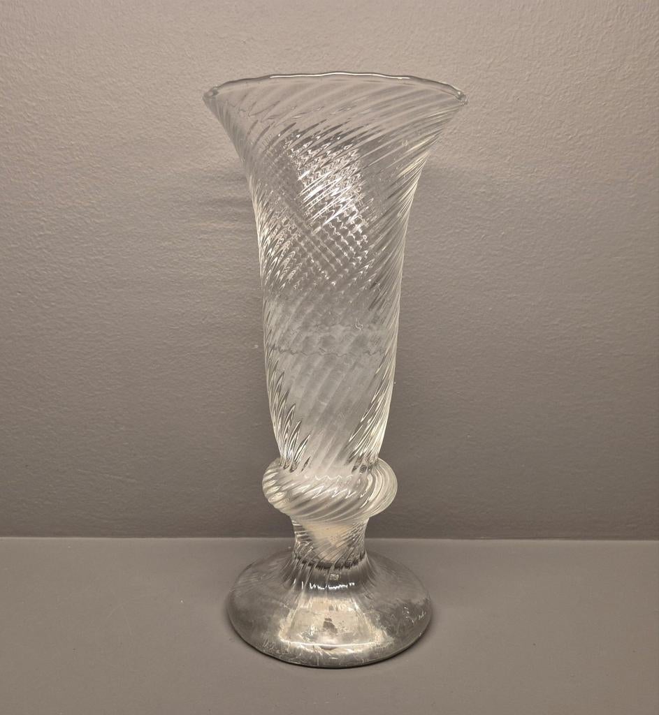 18de eeuws Wrythen Ale glas, Ophalen of Verzenden