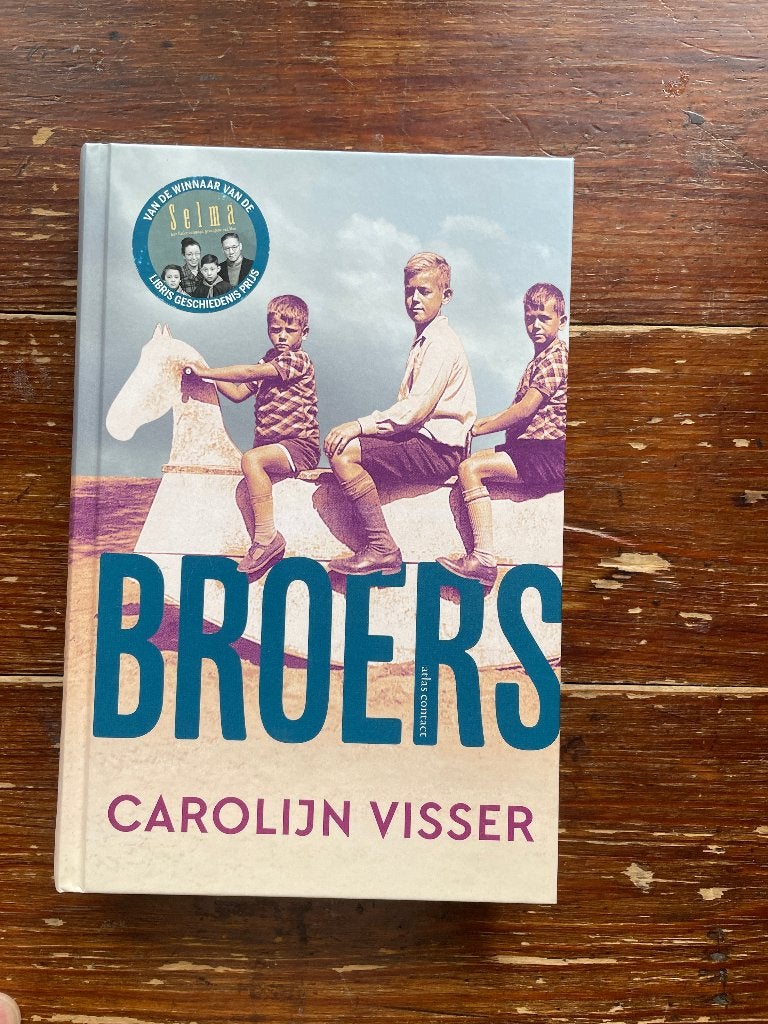 Carolijn Visser Broers In naoorlogs Nederland 2026 nieuw, 20e eeuw of later, Nieuw, Ophalen of Verzenden, Carolijn Visser