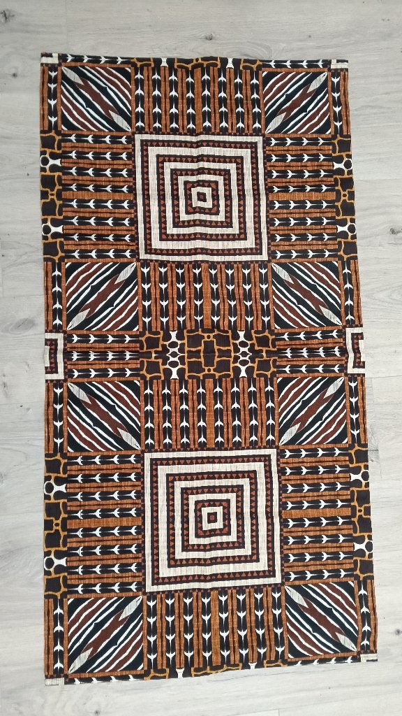 Wandkleed geprint 115x60 Afrikaans motief, 115 cm, 60 cm, Ophalen of Verzenden, Afrikaans