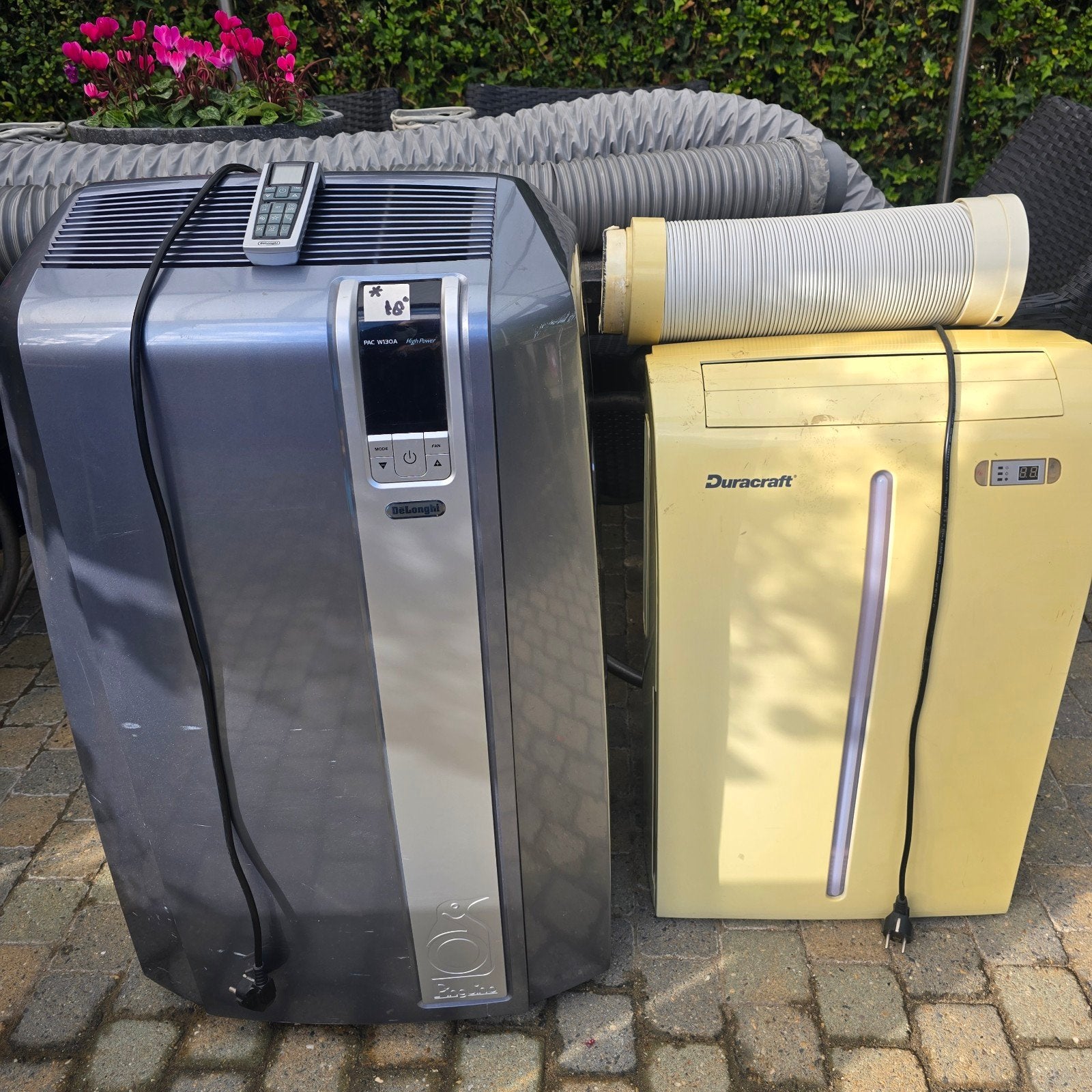 mobiele  airco, Deloungi en Duracraft, Witgoed en Apparatuur, Ophalen, Mobiele airco, Minder dan 60 m³, 3 snelheden of meer