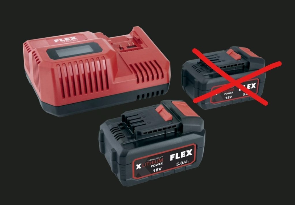 FLEX TOOLS POWERSET P55R SNELLADER + ACCU 5.0 AH 18V, Ophalen of Verzenden, Nieuw