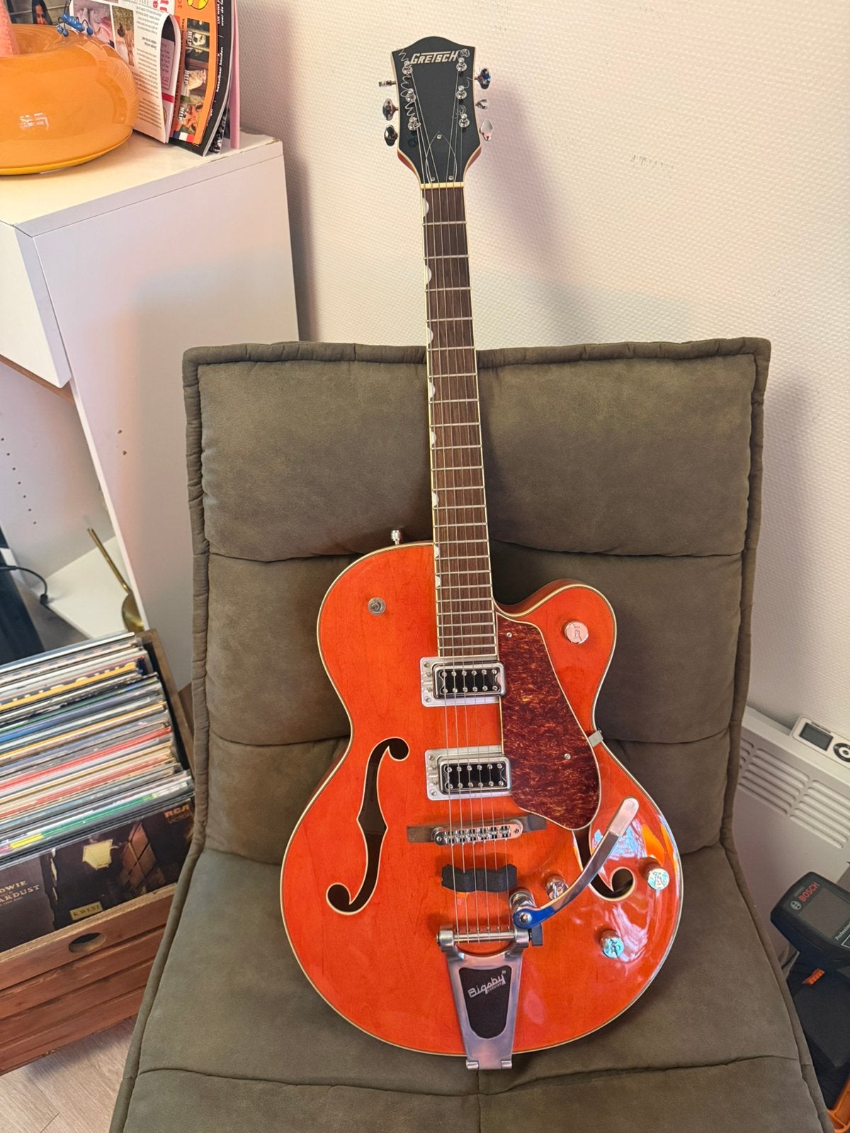 Gretsch 5420T + originele koffer, Ophalen, Zo goed als nieuw, Hollow body, Overige merken