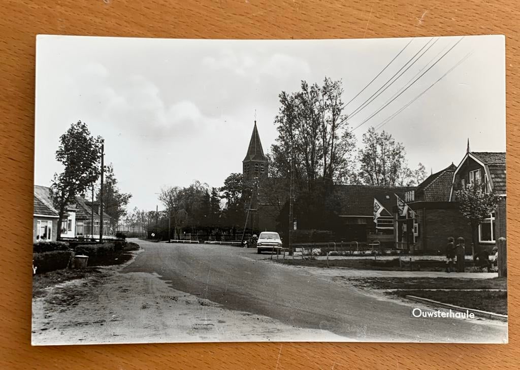 Ansichtkaart Ouwsterhaule, Ophalen of Verzenden, 1940 tot 1960
