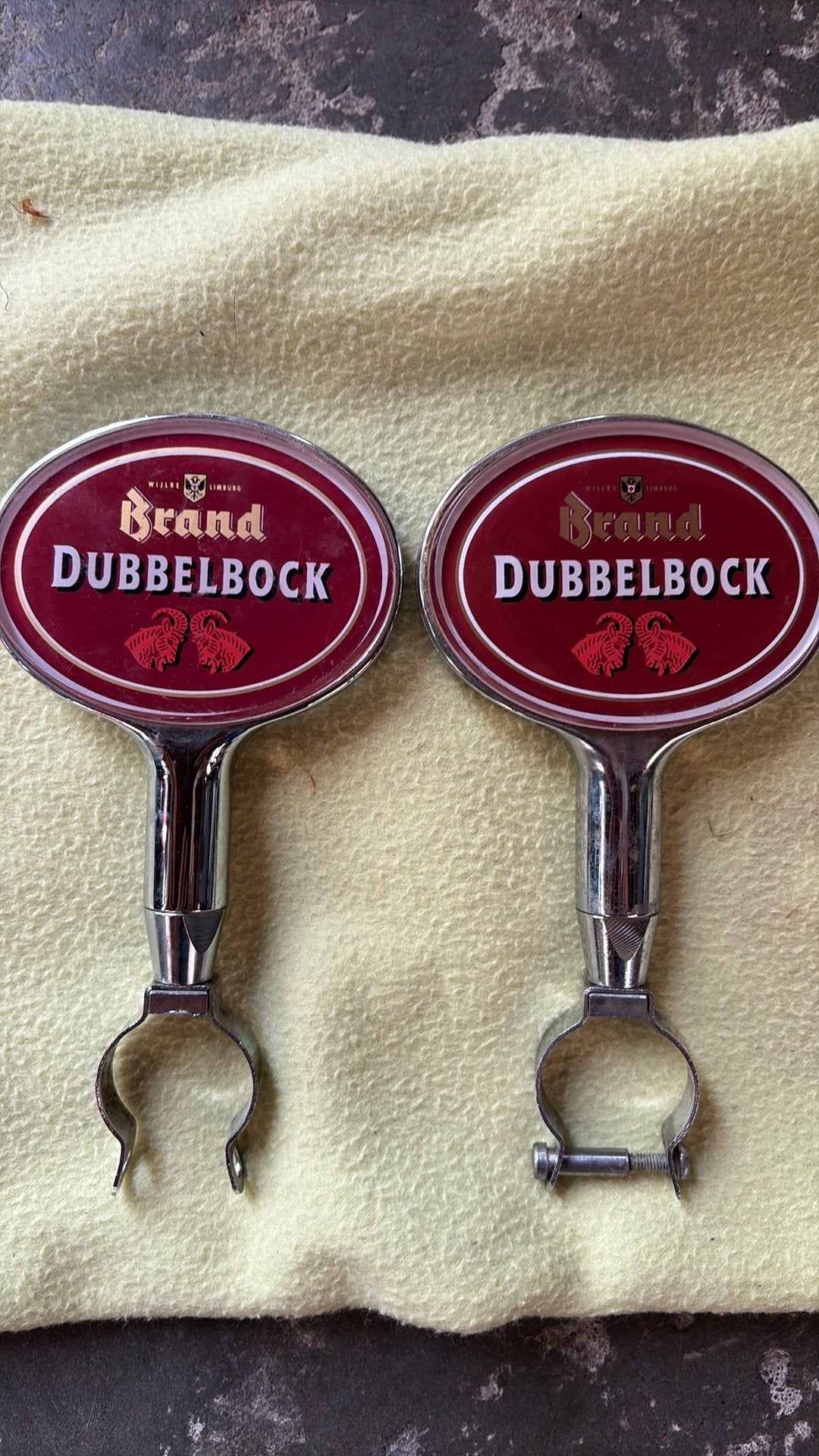 Brand Dubbelbock tapruiters, Verzamelen, Ophalen of Verzenden, Gebruikt, Brand