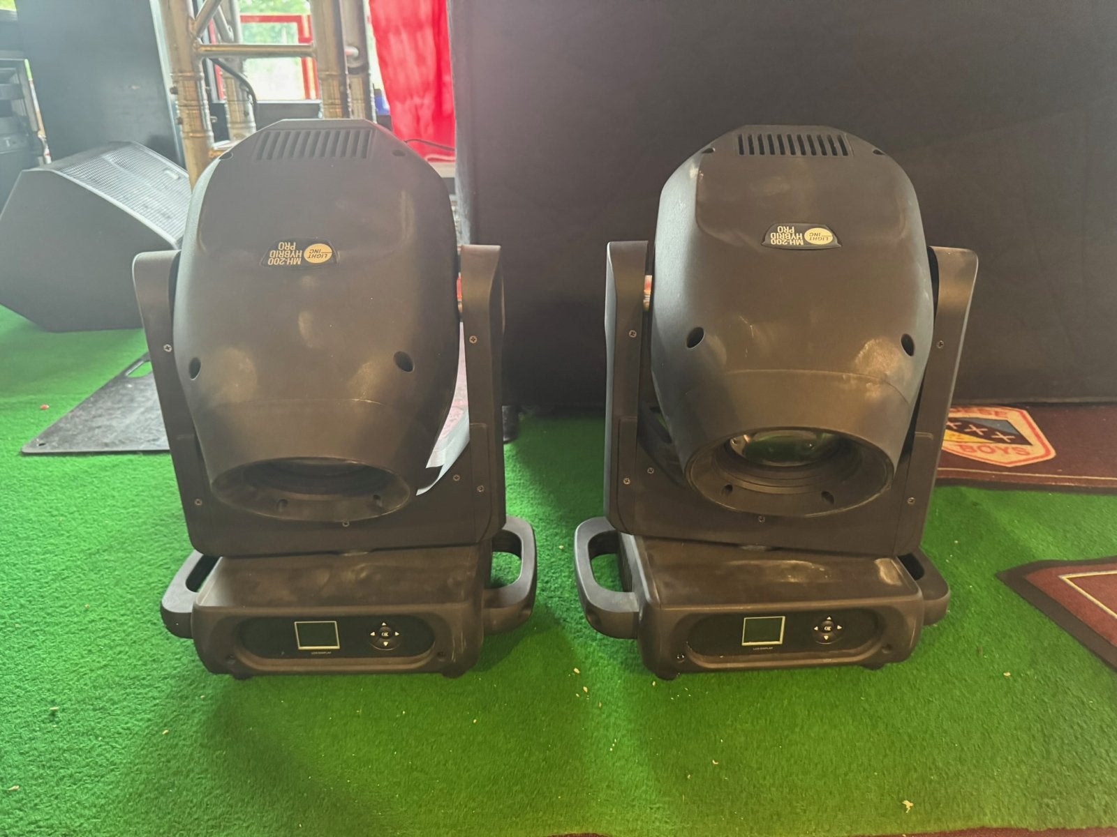 200 Watt Led moving heads, Ophalen, Gebruikt, Licht, Geluidgestuurd