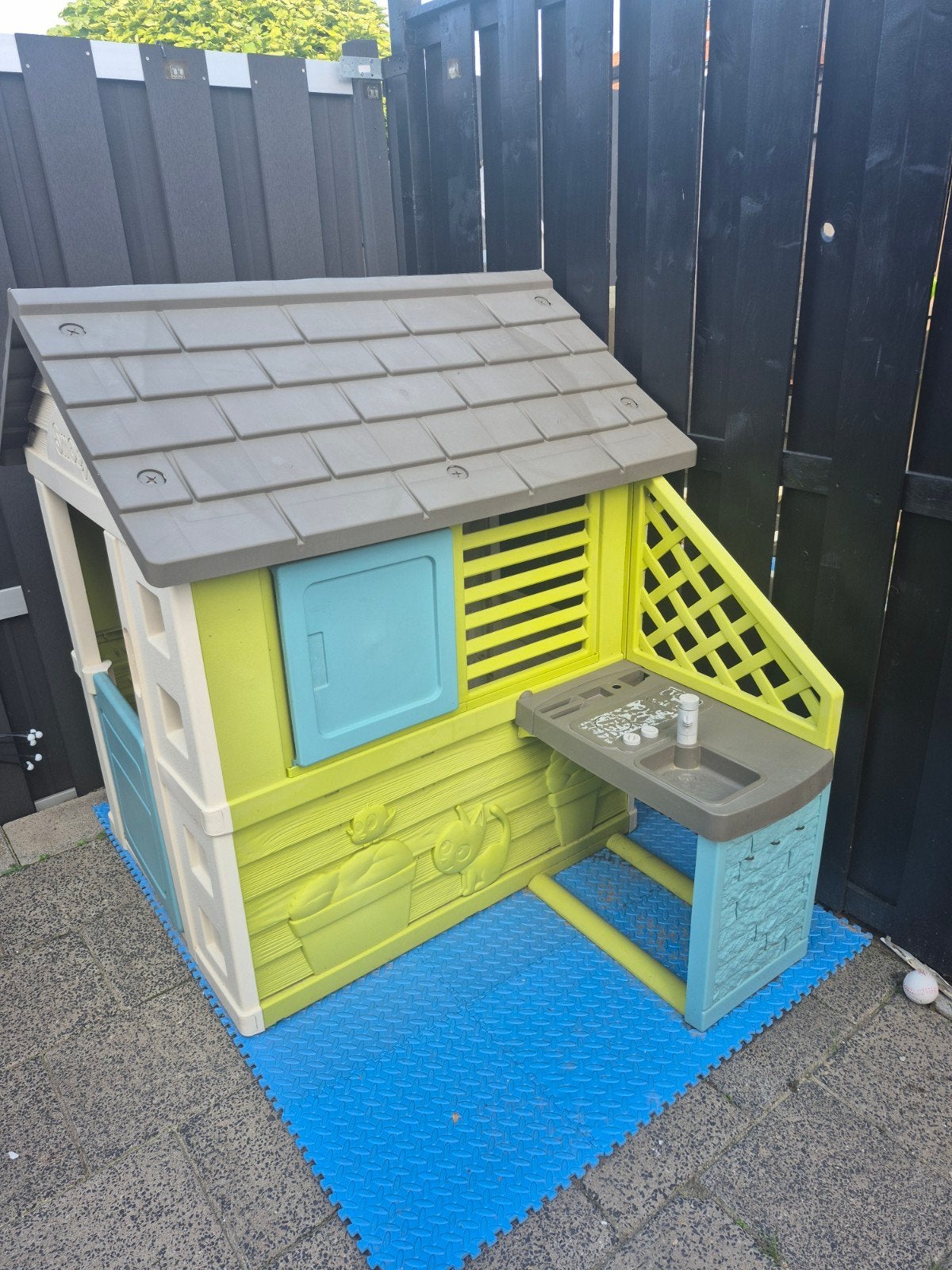 Smoby speelhuisje met keuken, Ophalen, Gebruikt, Kunststof