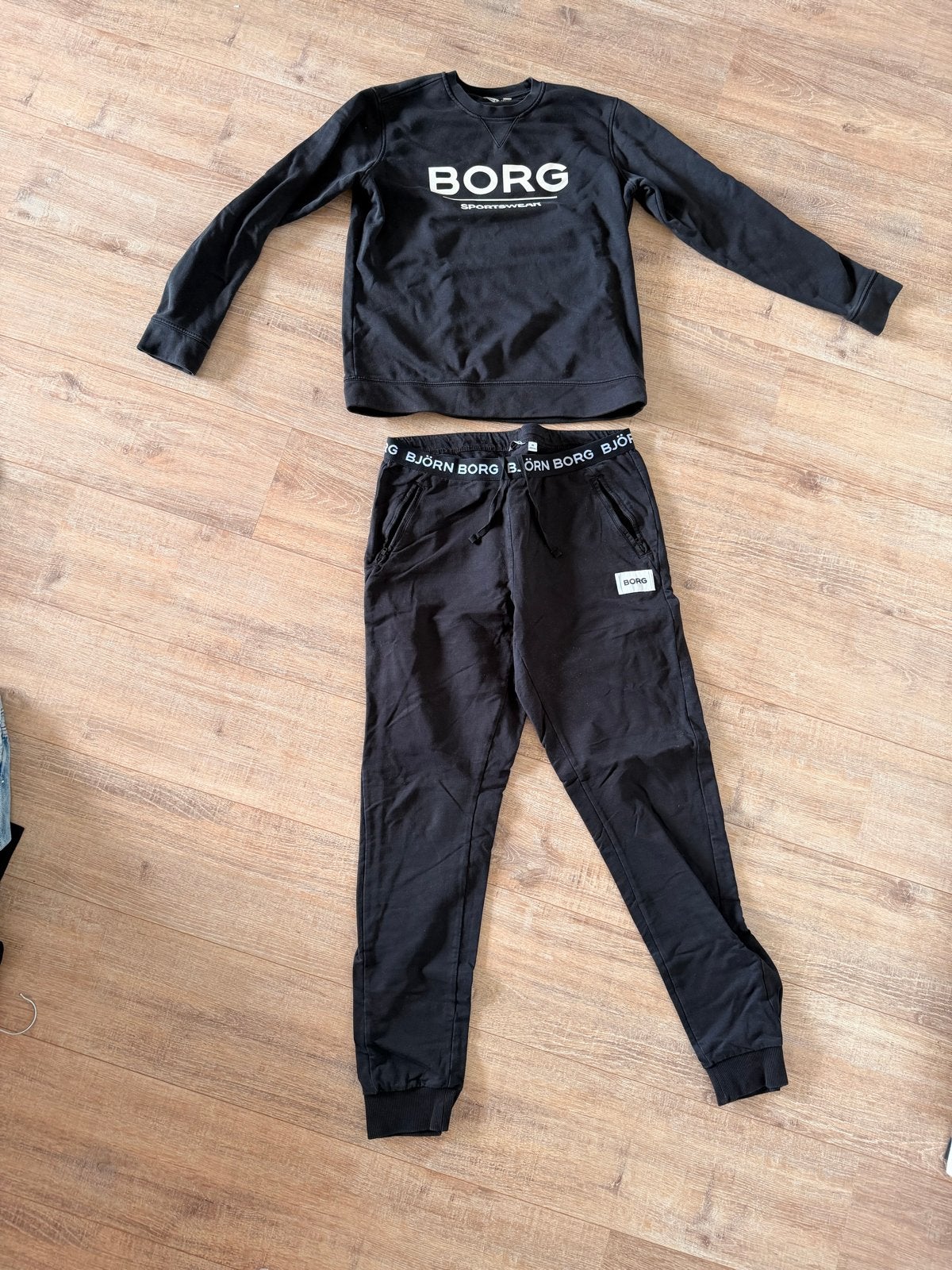 Björn Borg trainingspak - Zwart, Zwart, Maat 42/44 (L), Ophalen of Verzenden, Lang