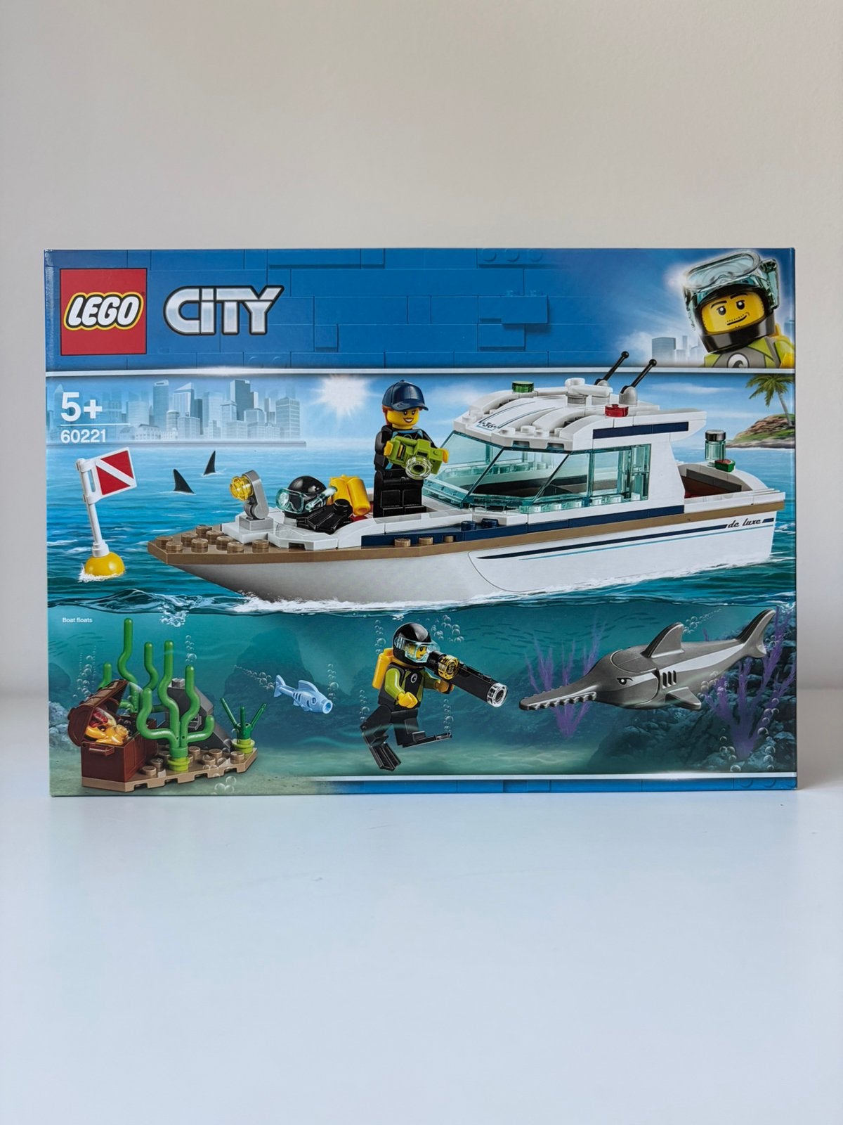 Lego 60221 - Duik Jacht - *NIEUW*, City, Nieuw, Ophalen of Verzenden, Product.compliance@lego.com