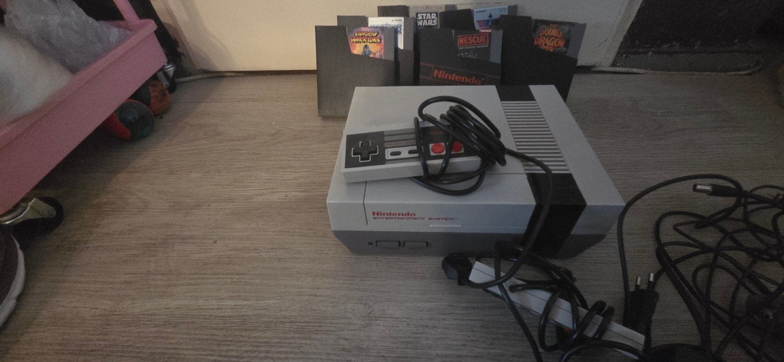 Nintendo NES Compleet met 6 Spellen - Retro Gaming Set, Ophalen of Verzenden, Gebruikt, Met 2 controllers, Met games