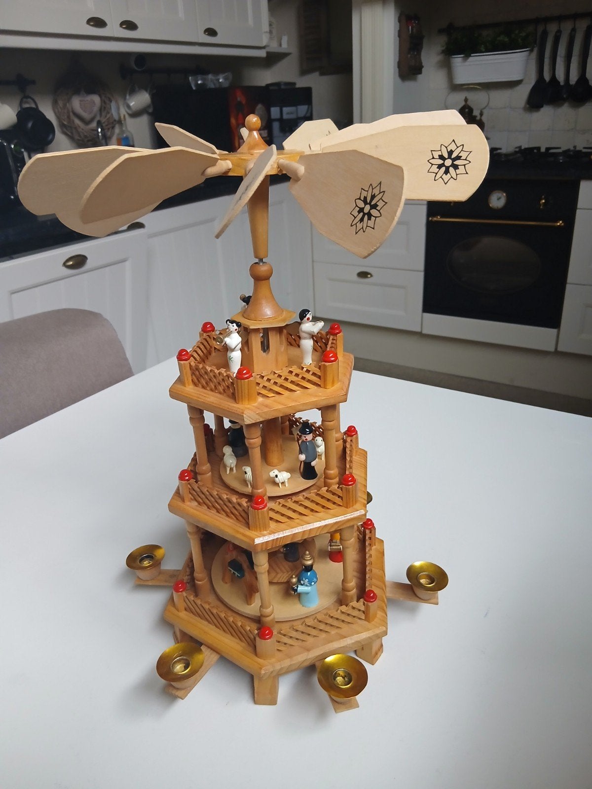 Vintage kerstmolen, Diversen, Kerst, Ophalen