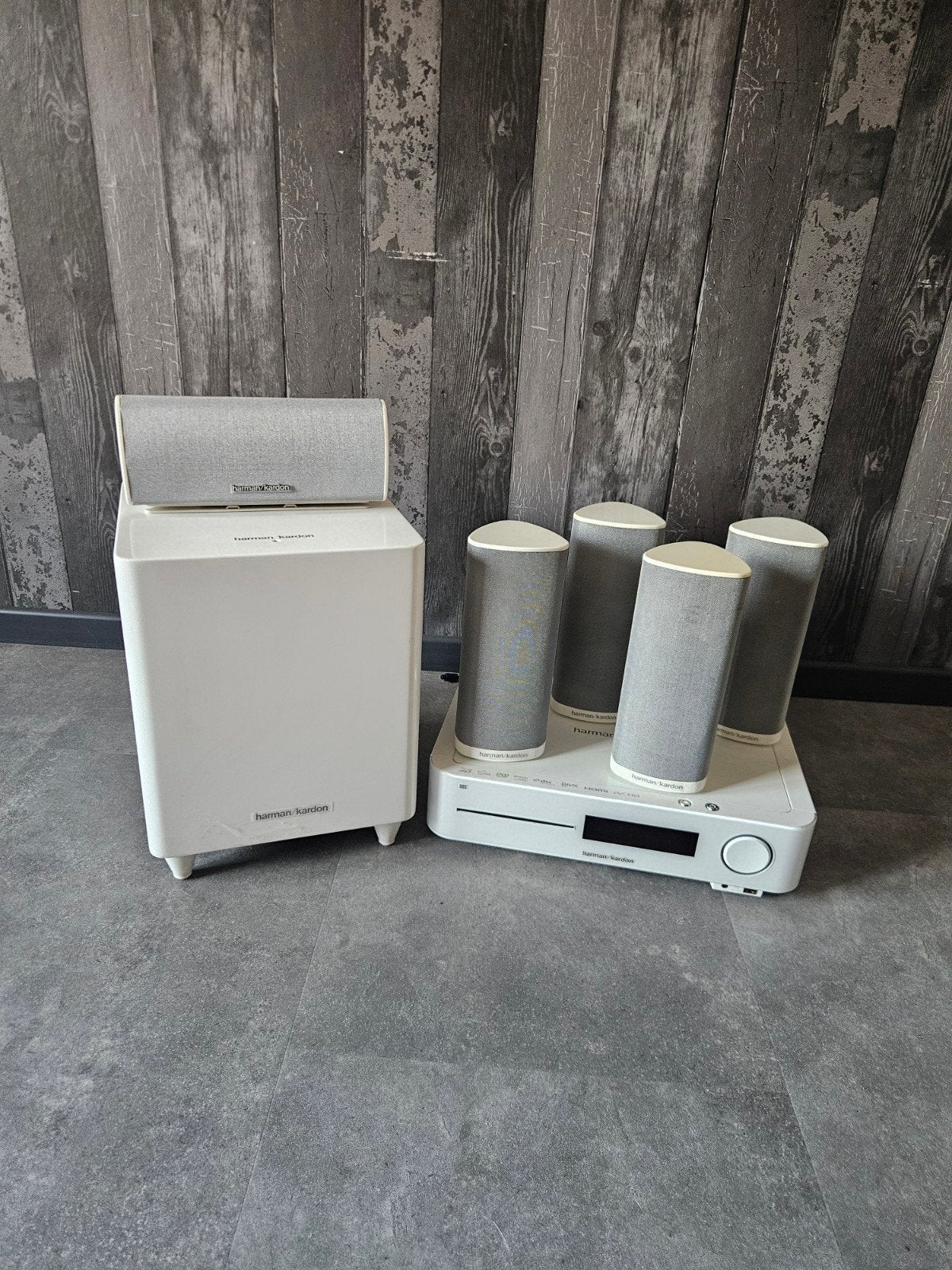 Harman Kardon BDS 300 Home Cinema Set - Zo goed als nieuw, Overige merken, 2.1-systeem, Blu-ray-speler, 70 watt of meer