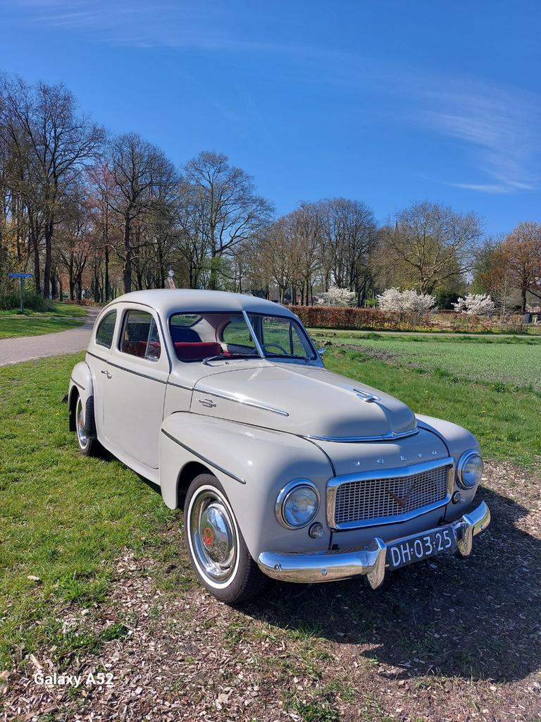 Volvo Pv444 1957, Auto's, Achterwielaandrijving, Overige modellen, 1600 cc, Leder