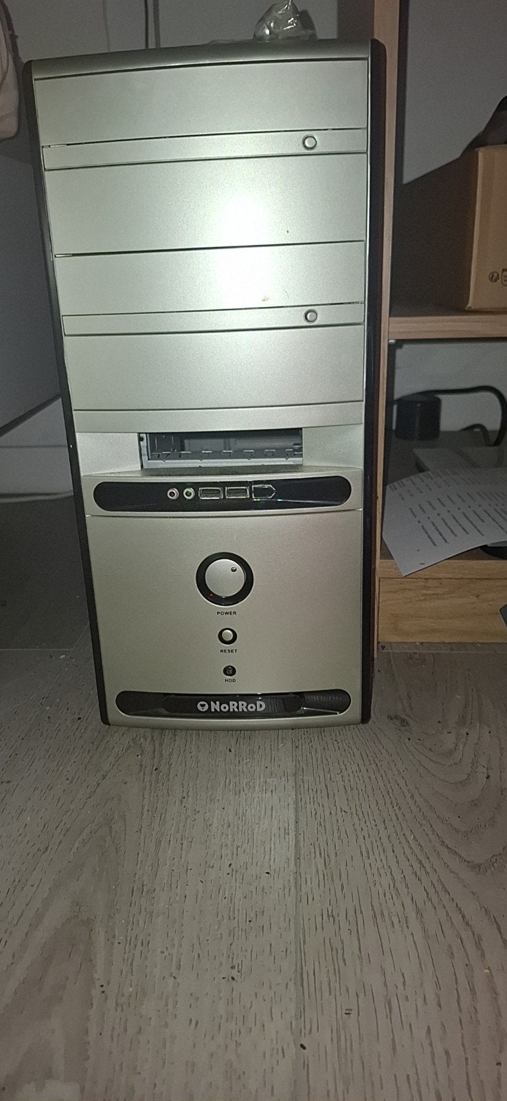 Norrod PC Kast - Gebruikt, Computers en Software, Ophalen of Verzenden, Gebruikt