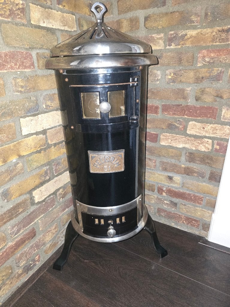 Antieke Pelgrim 52 Kachel - Decoratief en Origineel, Ophalen