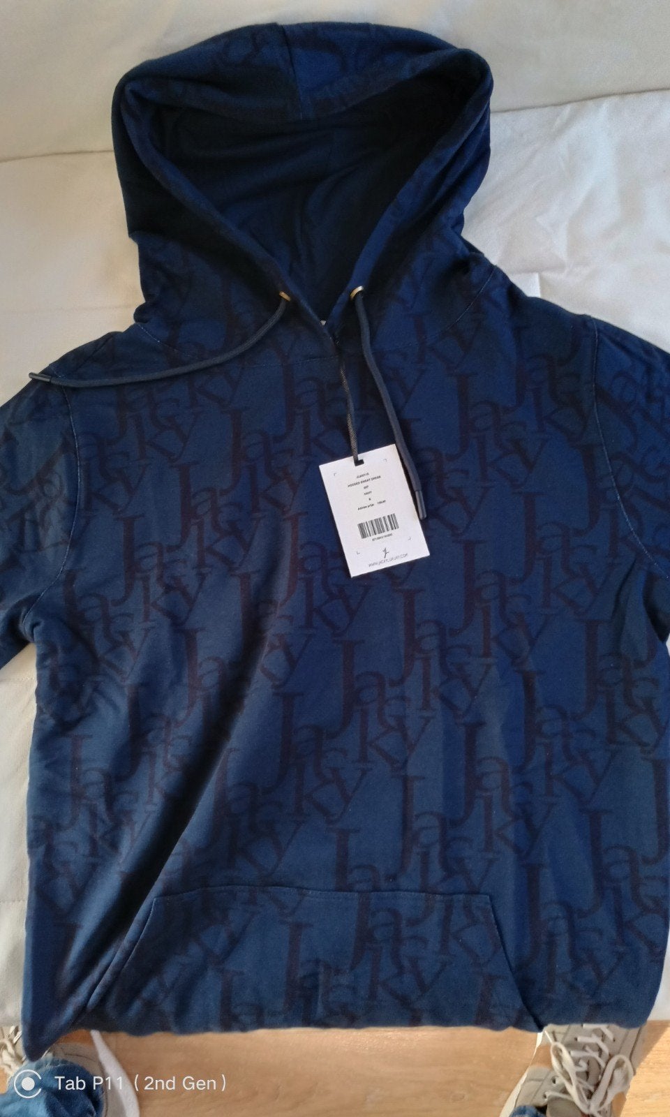 Jacky Luxury Hooded Sweat Dress - Navy - Maat S, Blauw, Nieuw, Ophalen of Verzenden, Jacky Luxury