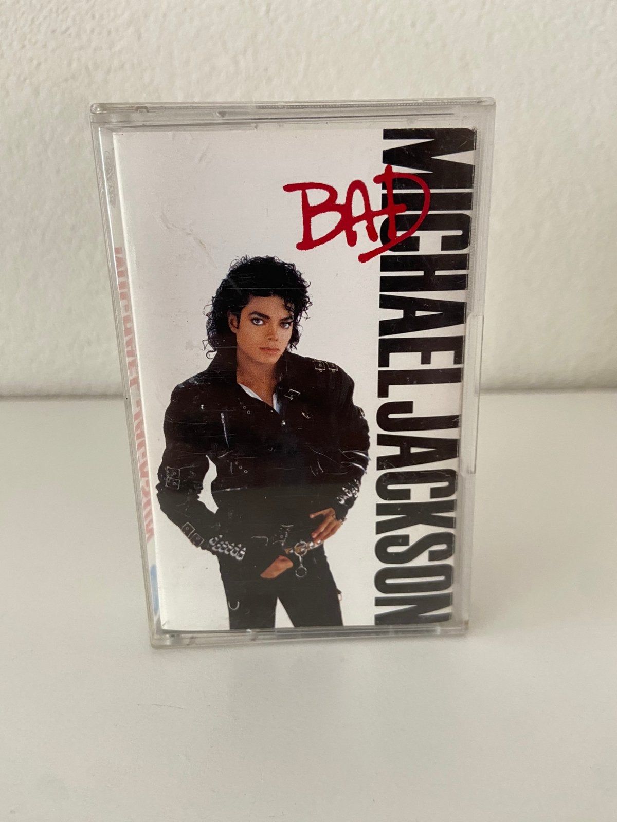 Vintage 80s Michael Jackson “Bad” Casette Tape (1987), Gebruikt, Verzenden, 1 bandje, Voorbespeeld