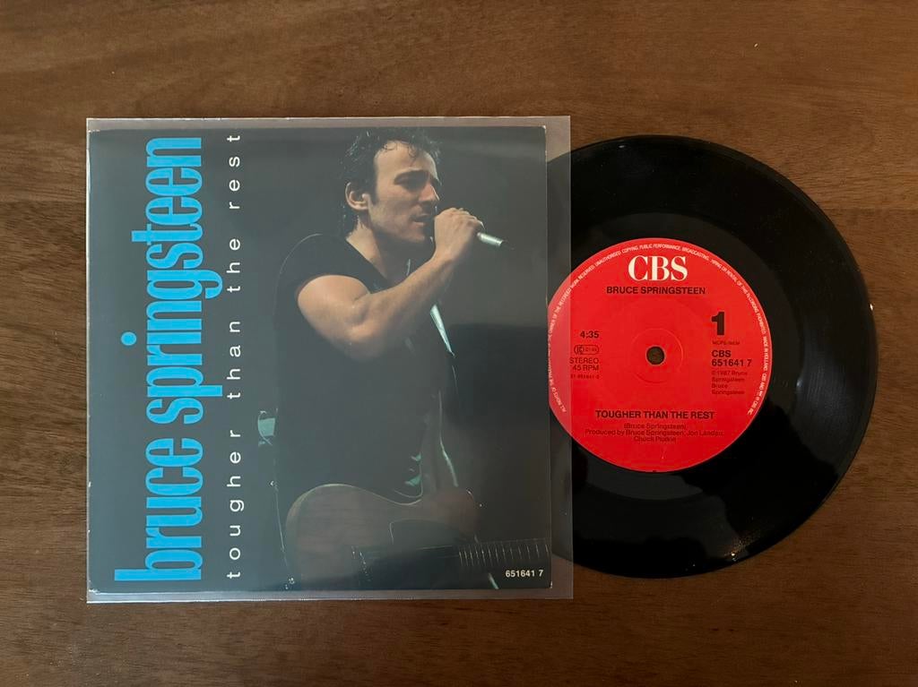 Bruce Springsteen - Tougher than the rest, Ophalen of Verzenden, 7 inch, Single