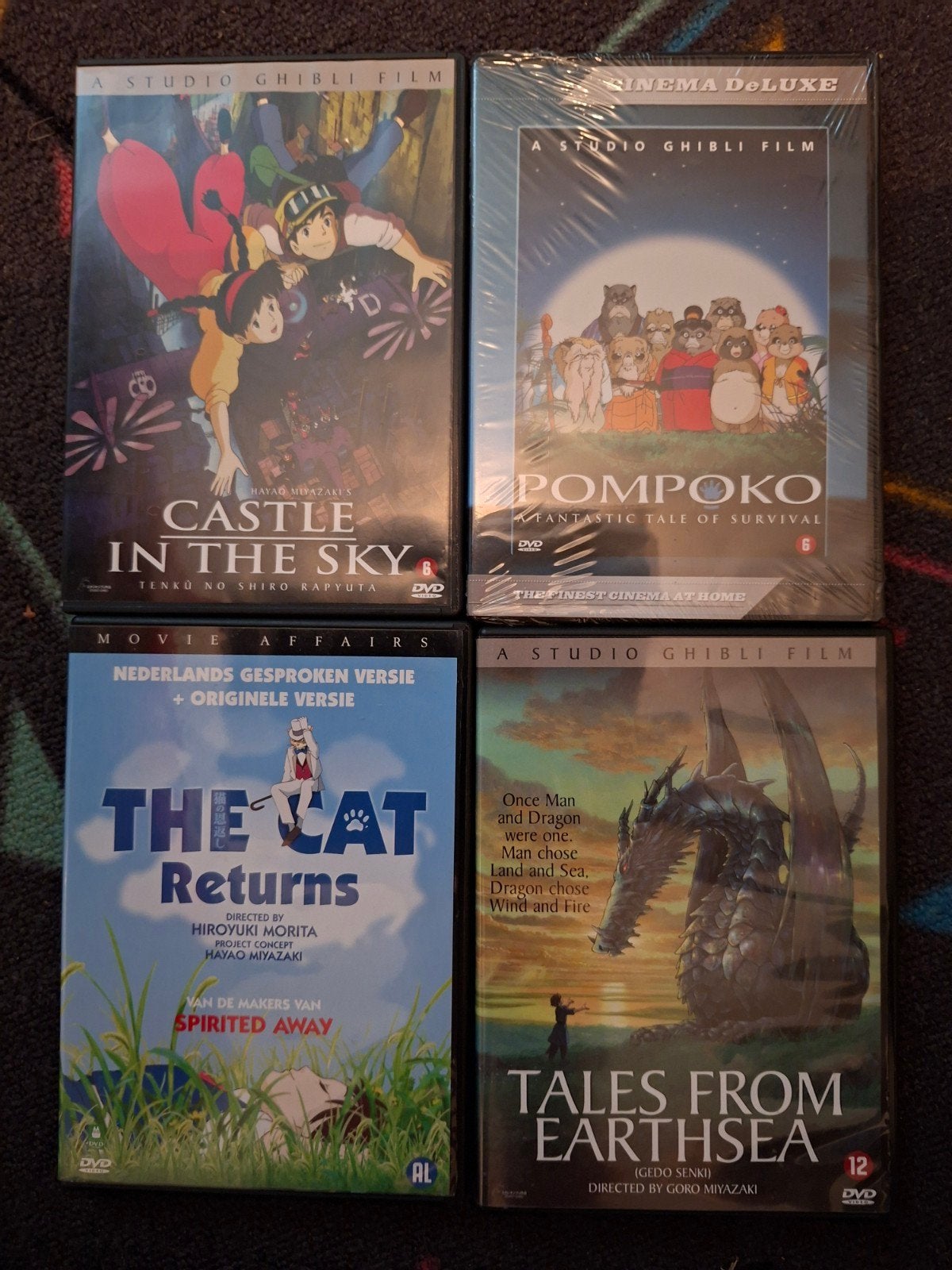 Studio Ghibli DVDs, Animatie, Nederlands, Ophalen of Verzenden, Zo goed als nieuw