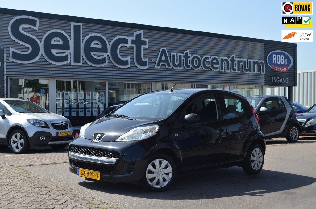 Peugeot 107 1.0-12V XS|AIRCO|ELECTR.PAKKET|AUTOMAAT|5 DEURS, Gebruikt, 4 stoelen, Origineel Nederlands, Bedrijf