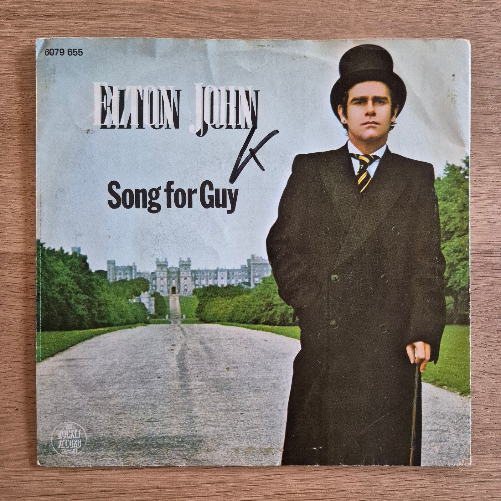 Elton John - Song for Guy / Lovesick (7 inch vinyl single), Cd's en Dvd's, Gebruikt, 7 inch, Ophalen of Verzenden, Pop