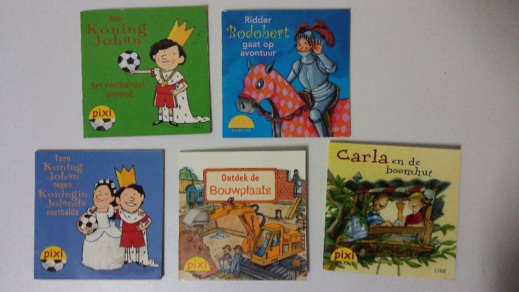 Pixi boekjes exemplaren pixi's 1168 1234 1411 1573 1617, Ophalen of Verzenden, Zo goed als nieuw, Fictie algemeen