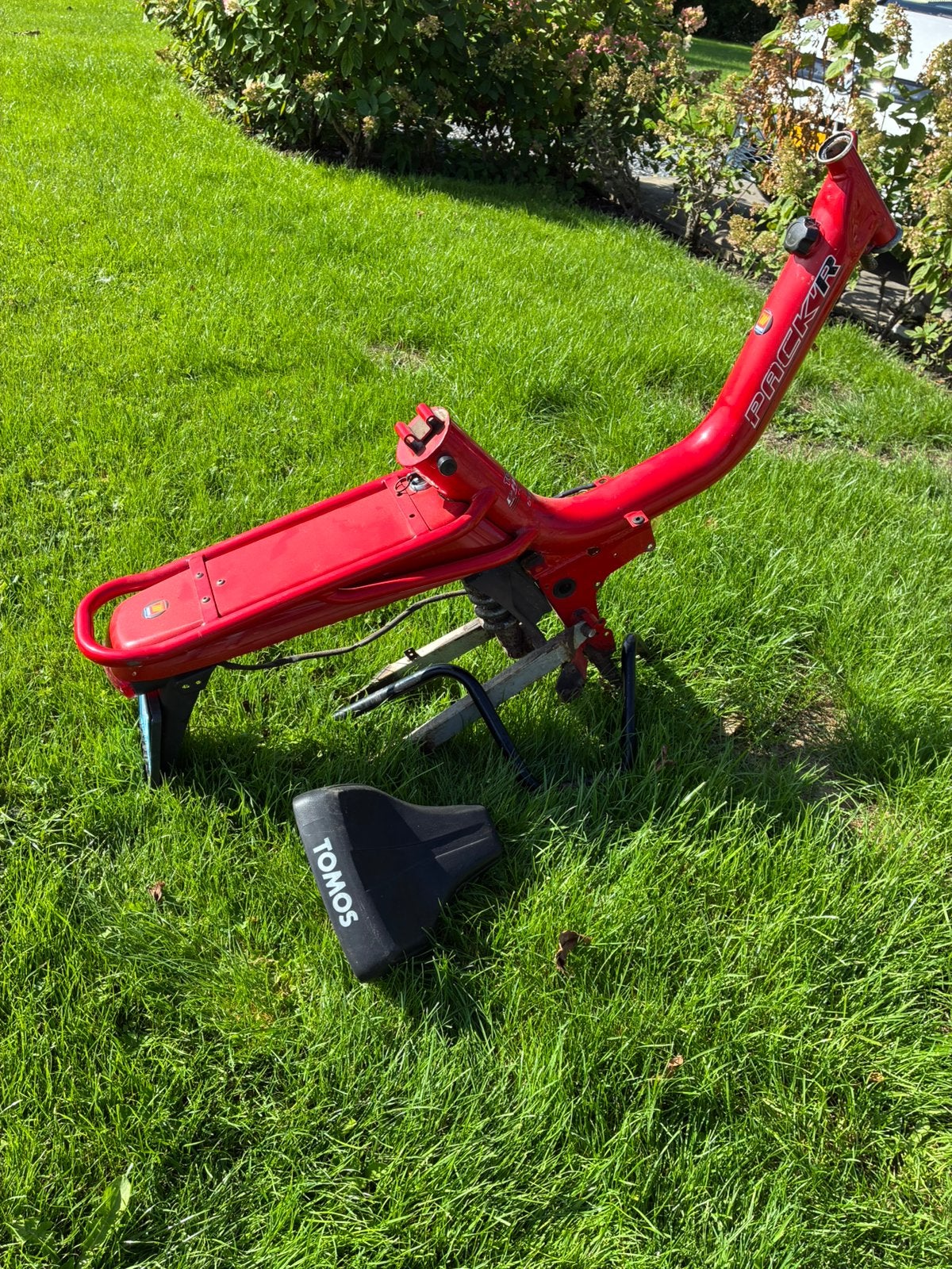 Tomos Packr frame met kenteken, Fietsen en Brommers, Ophalen of Verzenden, Zo goed als nieuw