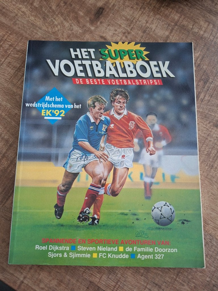 Het Super Voetbalboek – De beste voetbalstrips, Eén stripboek, Ophalen of Verzenden, Zo goed als nieuw