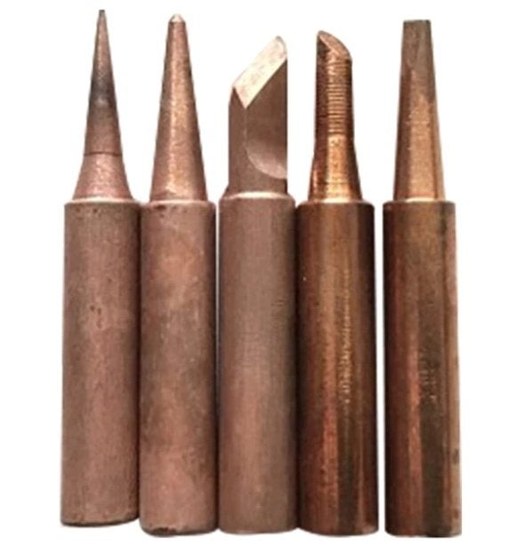 5 st. 900M T-serie puur koper solderen Iron Tip, Ophalen of Verzenden, Nieuw