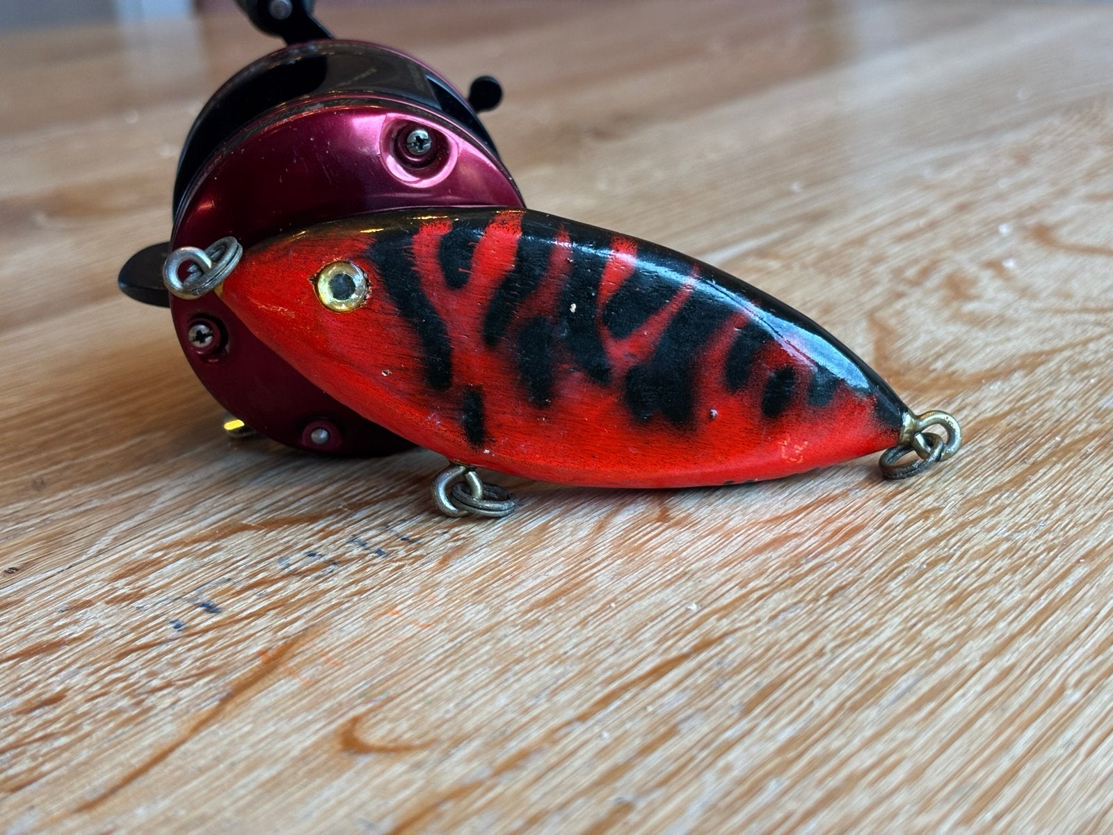 Jerkbait 43 gram - Handgemaakt door Rik H., Ophalen of Verzenden, Zo goed als nieuw, Overige typen