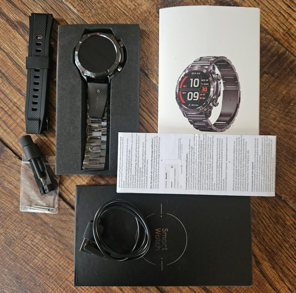 Heren Smartwatch van Innofovo, nieuw., Zwart, Nieuw, Ophalen of Verzenden, INNOFOVO
