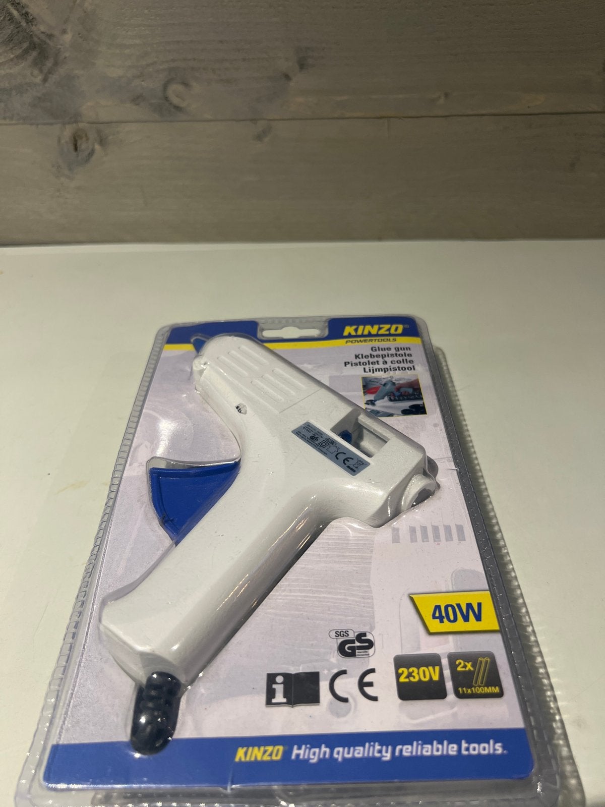 Kinzo Lijmpistool 40W - Nieuw in verpakking, N, N, Nieuw, Ophalen of Verzenden