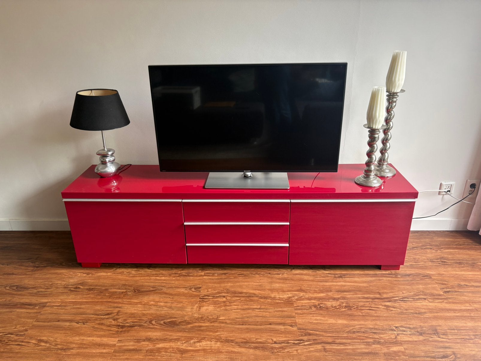 Ikea TV Meubel Besta, Ophalen, Modern retro, 150 tot 200 cm, Zo goed als nieuw
