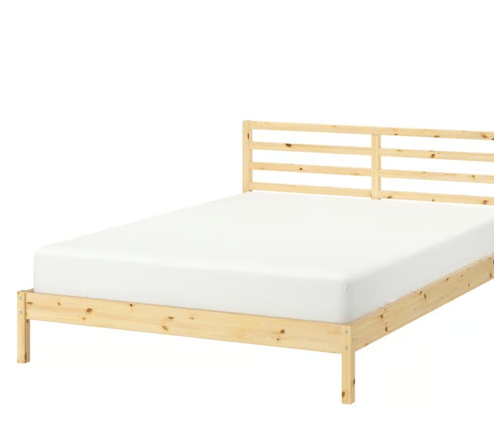 IKEA bed frame 140 x 200., Ophalen, Overige kleuren, Tweepersoons, Scandinavisch