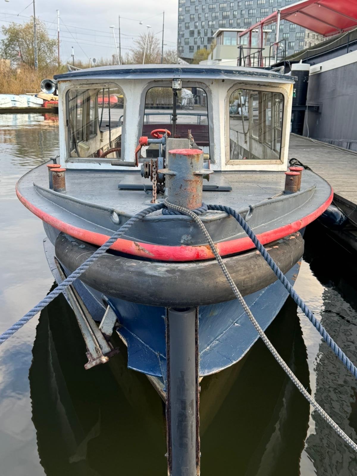 Motorboot, Ophalen, Staal