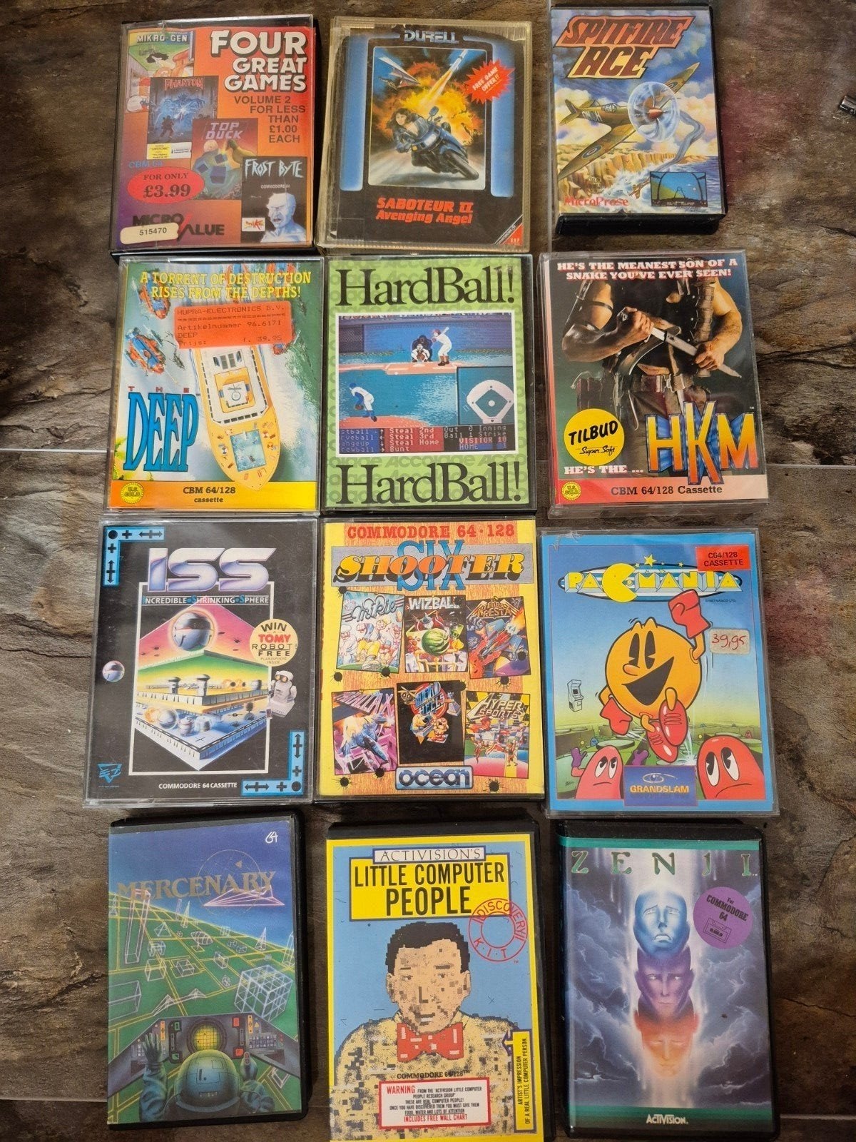 Vintage Commodore 64/128 Spellen Collectie - Retro Gaming, Gebruikt, Overige genres, 1 speler, Ophalen of Verzenden