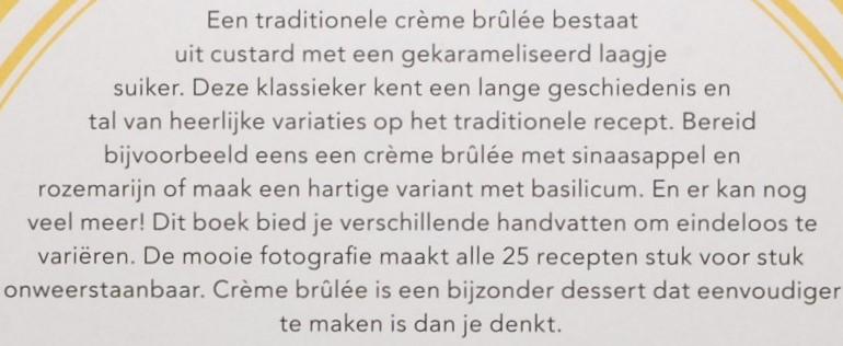 25 recepten voor crème brûlée, Verzenden, Zo goed als nieuw