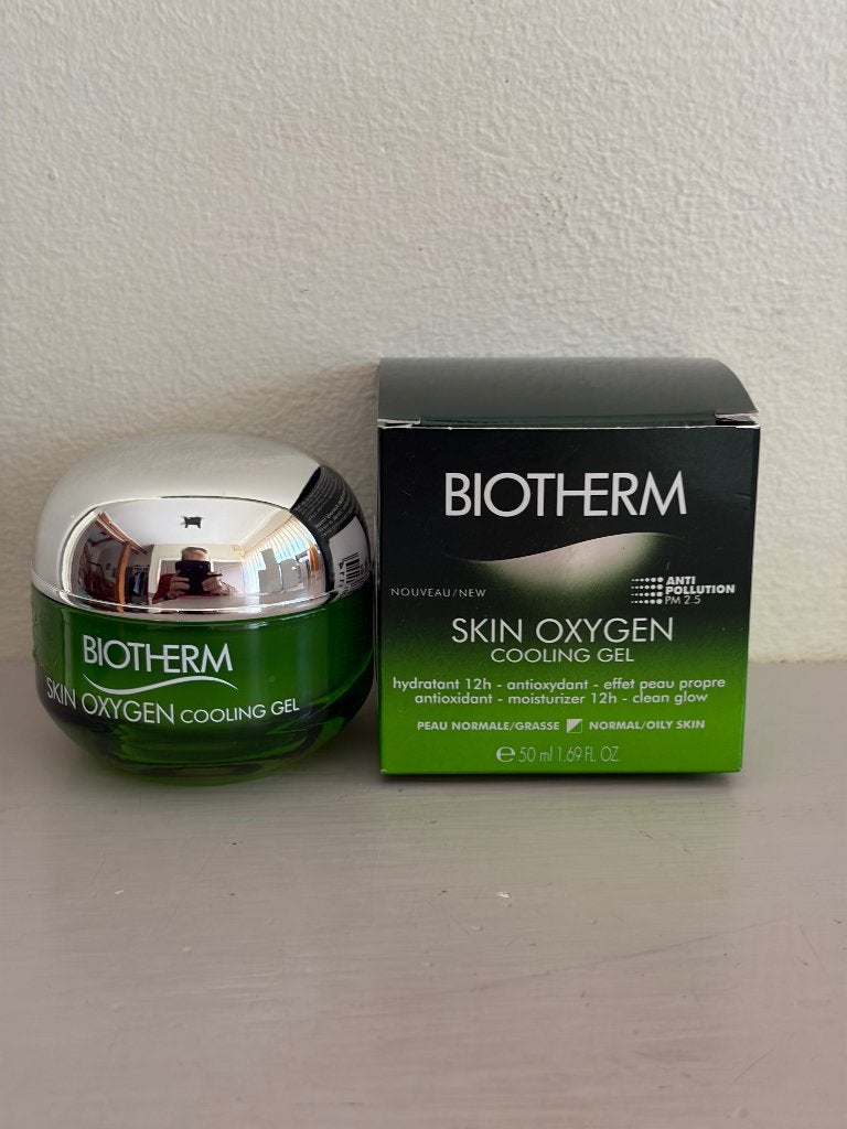 Biotherm Skin Oxygen Cooling Gel  Inhoud: 50 ml, Ophalen of Verzenden, Nieuw, Gehele gezicht, Verzorging