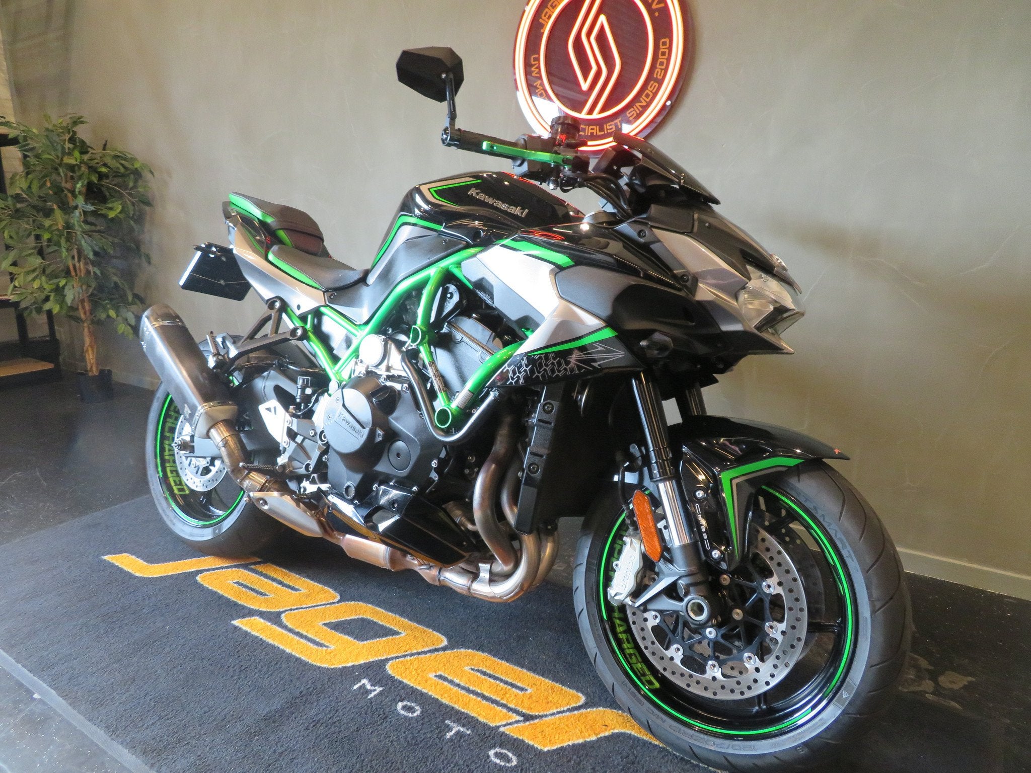 Kawasaki Z H2 TOPSTAAT! HULK EDITION! (bj 2020), Bedrijf, Naked bike