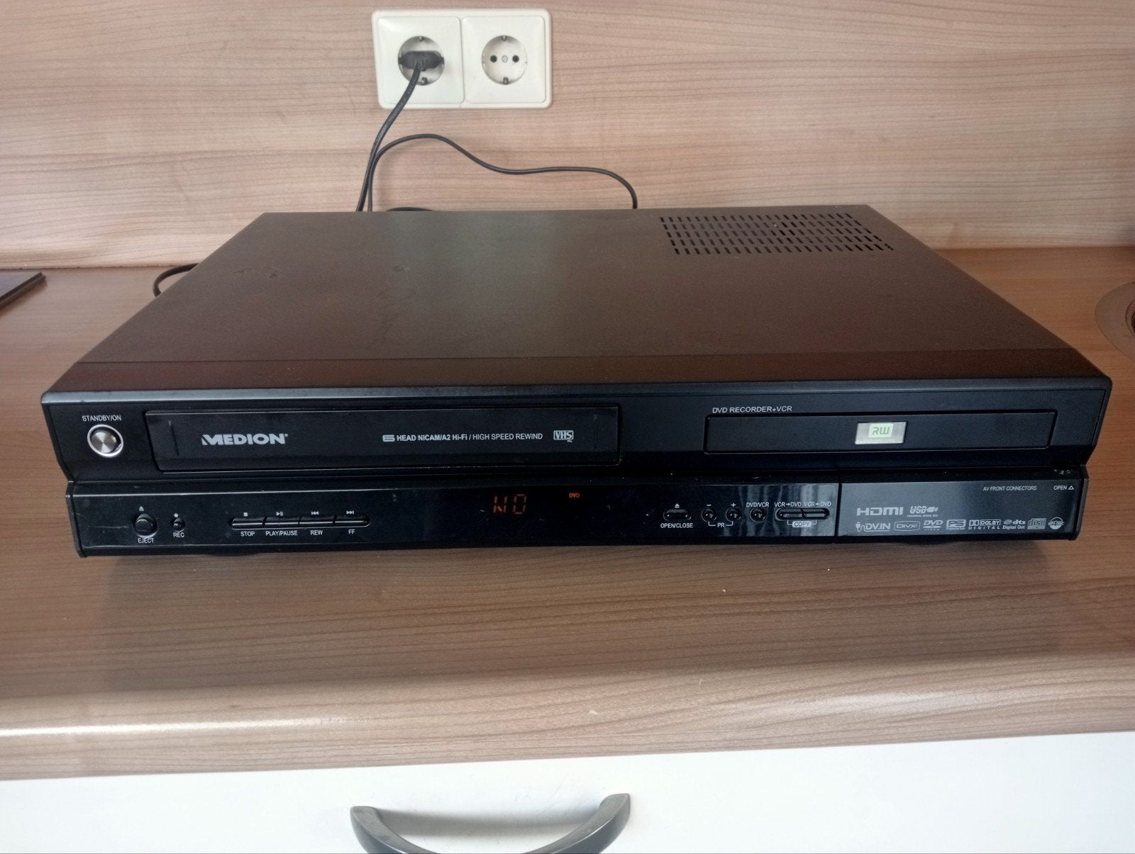 DVD Recorder + VCR in een te koop, Audio, Tv en Foto, Dvd-spelers, Ophalen, Gebruikt, Overige merken