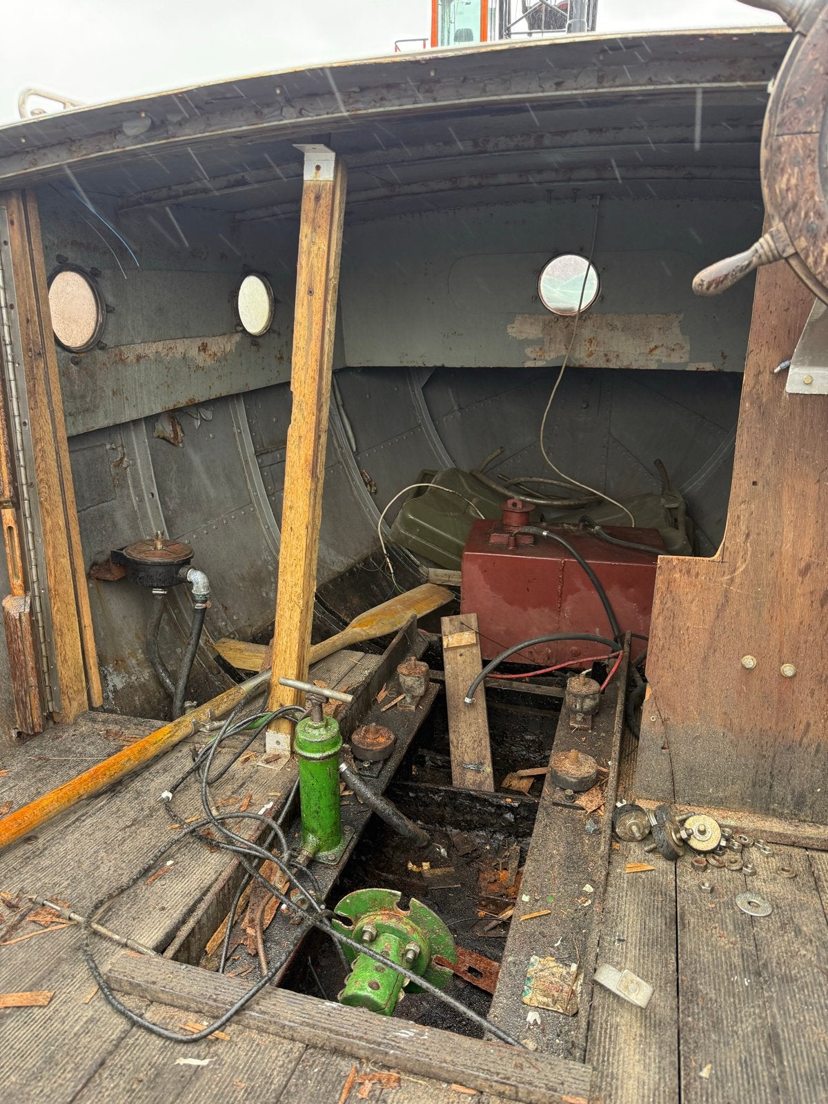 Stalen Motorboot - Opknapper met BUKH Dieselmotor, Watersport en Boten, Overige merken, Gebruikt, Binnenboordmotor, Diesel