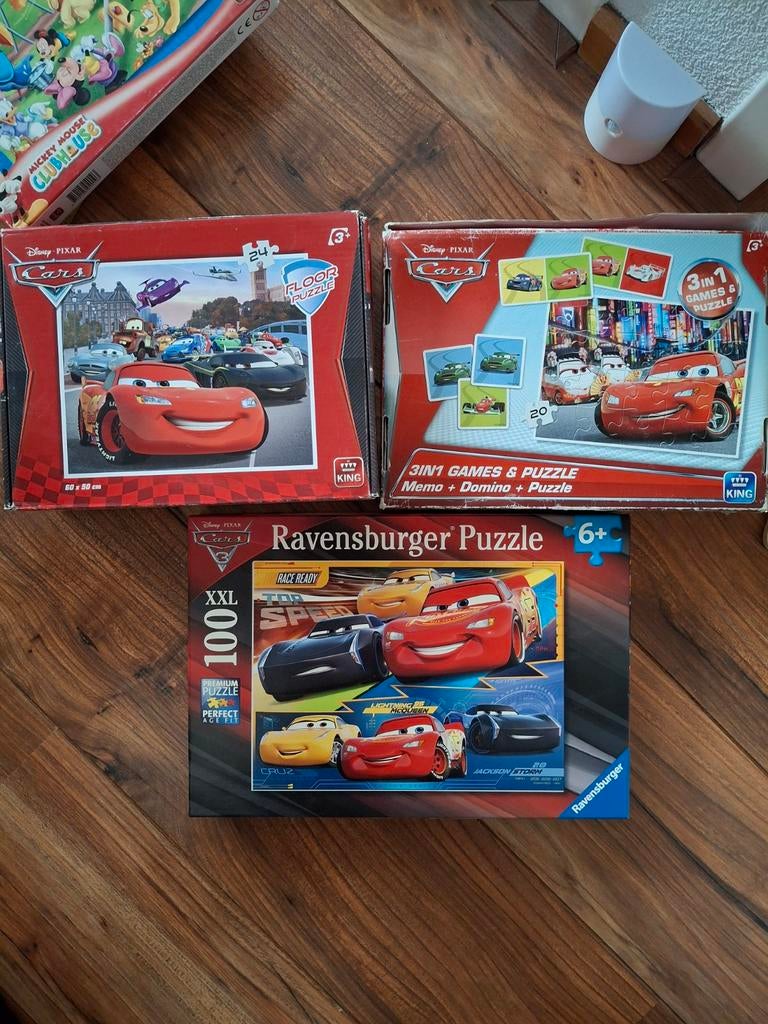 3 carsspullen en  spellendoos, Ophalen of Verzenden, Meer dan 50 stukjes
