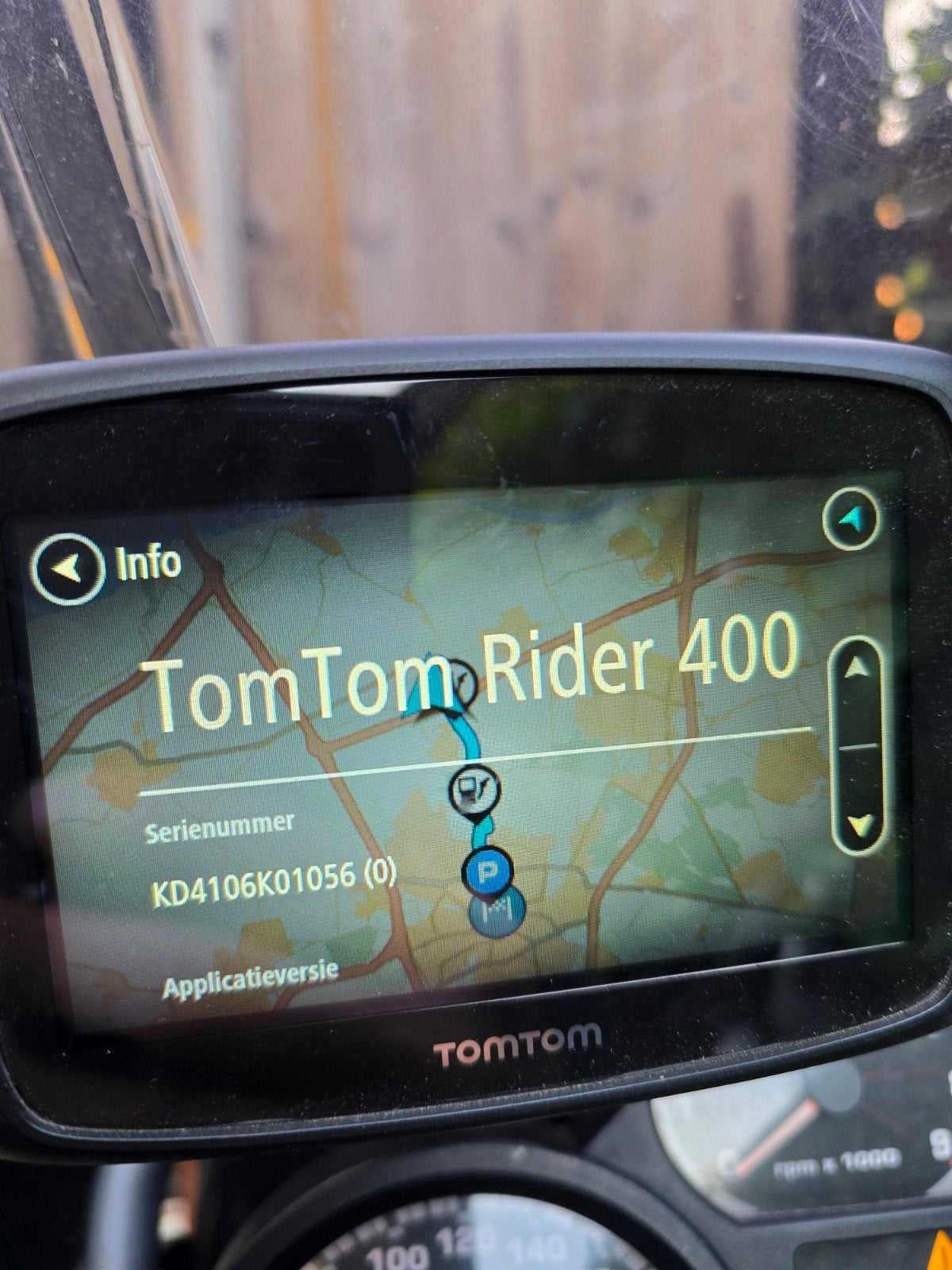 TomTom Rider 400 navigatiesysteem motor, Ophalen of Verzenden, Gebruikt