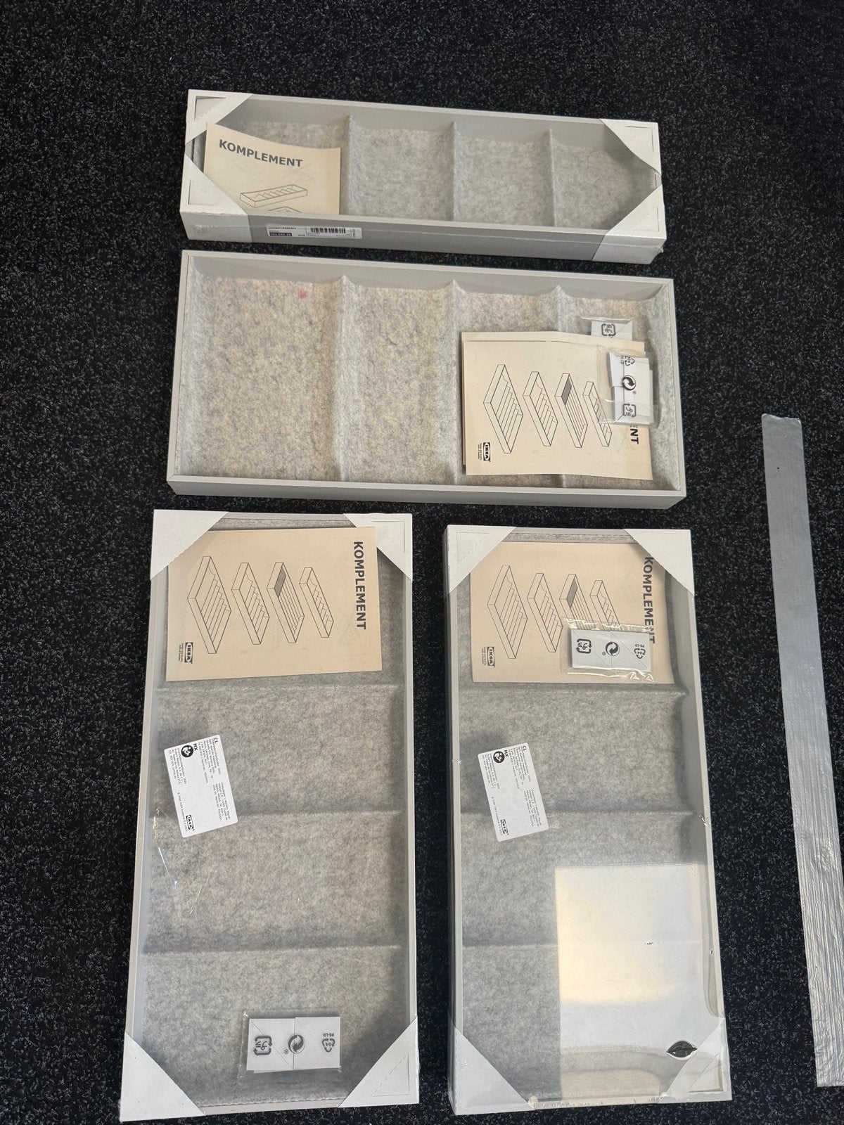 IKEA Komplement lade-indeling voor PAX kledingkast, Ophalen, 50 tot 100 cm, Zo goed als nieuw, Minder dan 100 cm