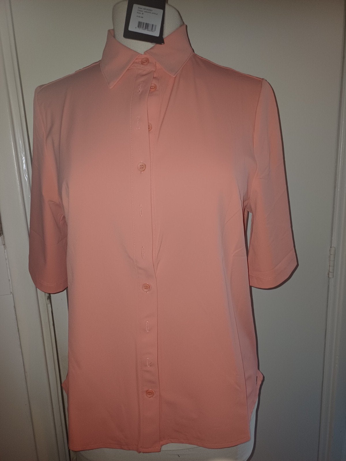Mi piace Travel blouse Grape Apple - Ruimvallende korte mouw, Maat 38/40 (M), Mp, Mp, Nieuw