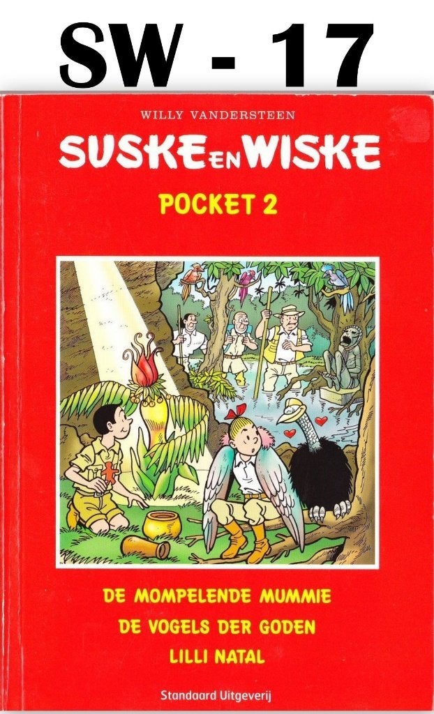 SW - 17 Suske en Wiske: De mompelende mummie, Eén comic, Ophalen of Verzenden, Zo goed als nieuw, Overige gebieden