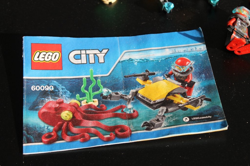 lego city diepzee oceaanduiker 60090, Kinderen en Baby's, City, Lego, Ophalen of Verzenden, Zo goed als nieuw